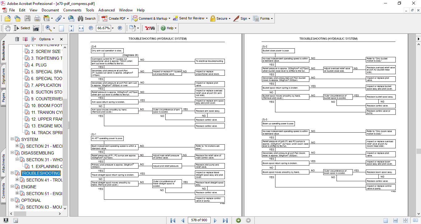 Fiat Kobelco E70SR Evolution Workshop Repair Manual - Image 4