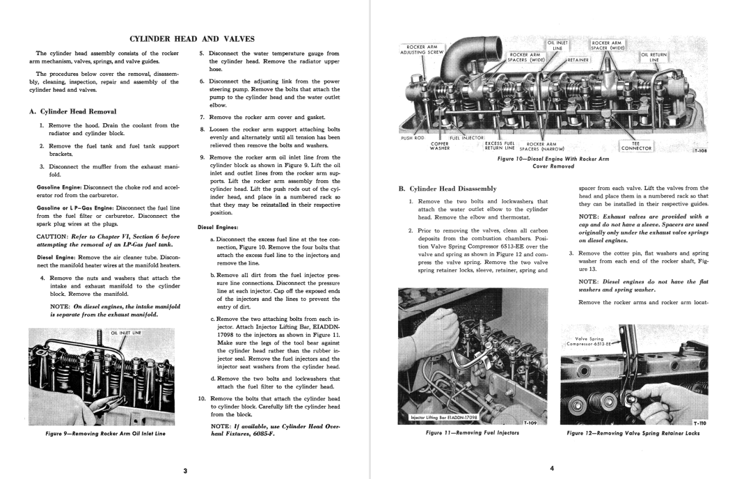 Ford 134 & Ford 174 Gasoline & Diesel Engine Service Repair Manual - Image 3