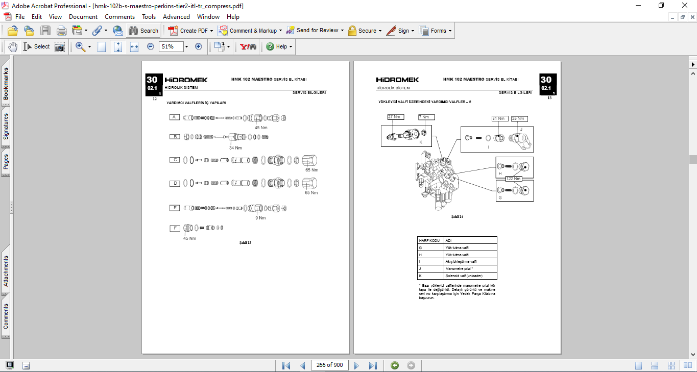 Hidromek HMK 102B-S Backhoe Loader Service Repair Manual - Image 3