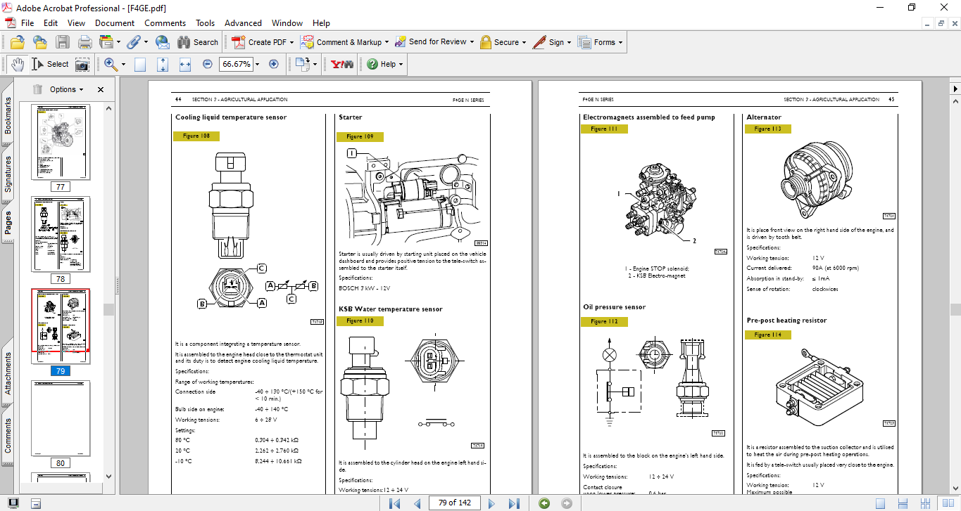 Iveco N SERIES F4G TIER 3 Engine Technical and Repair Manual - Image 4