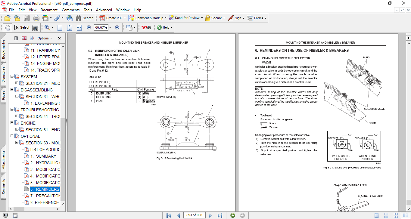 Fiat Kobelco E70SR Evolution Workshop Repair Manual - Image 5