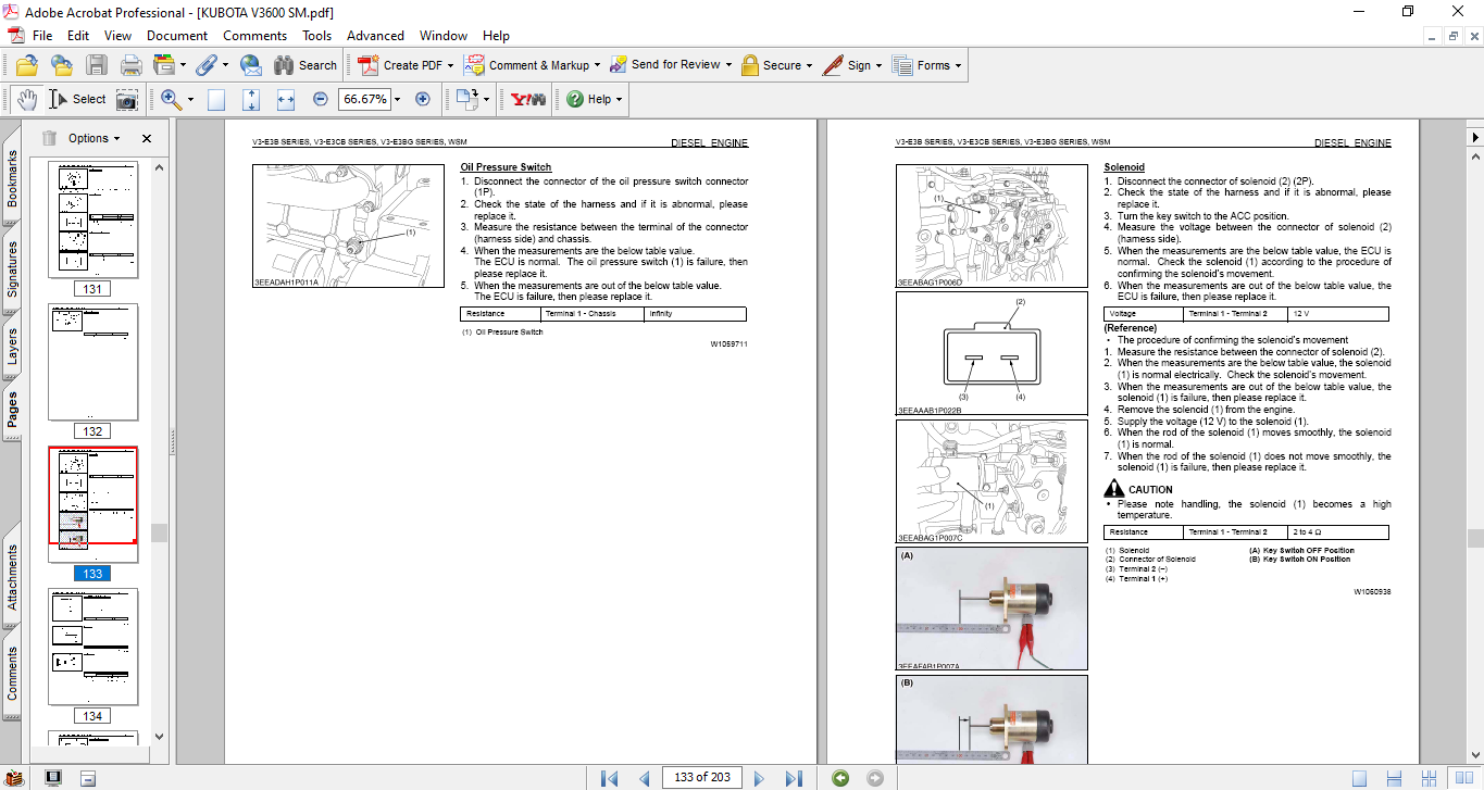 Kubota V3-E3B Series, V3-E3CG Series, V3-E3BG Series Engine Workshop Manual - Image 5