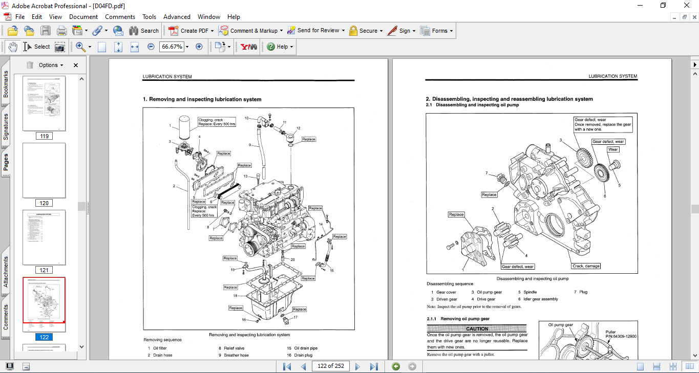 Mitsubishi D04FD-TAA Diesel Engine Service Repair Manual (Related with hyundai Machines) - Image 3