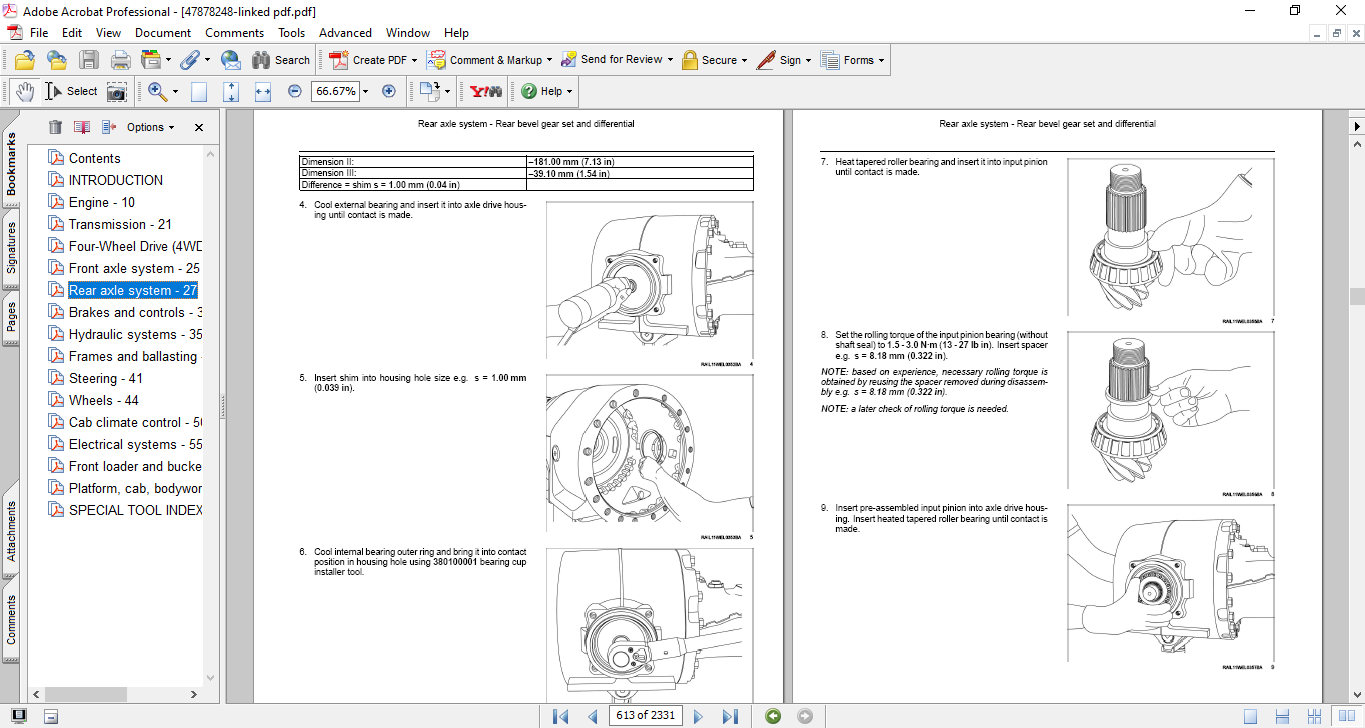 New Holland W170C Wheel Loader Service Repair Manual - Image 5