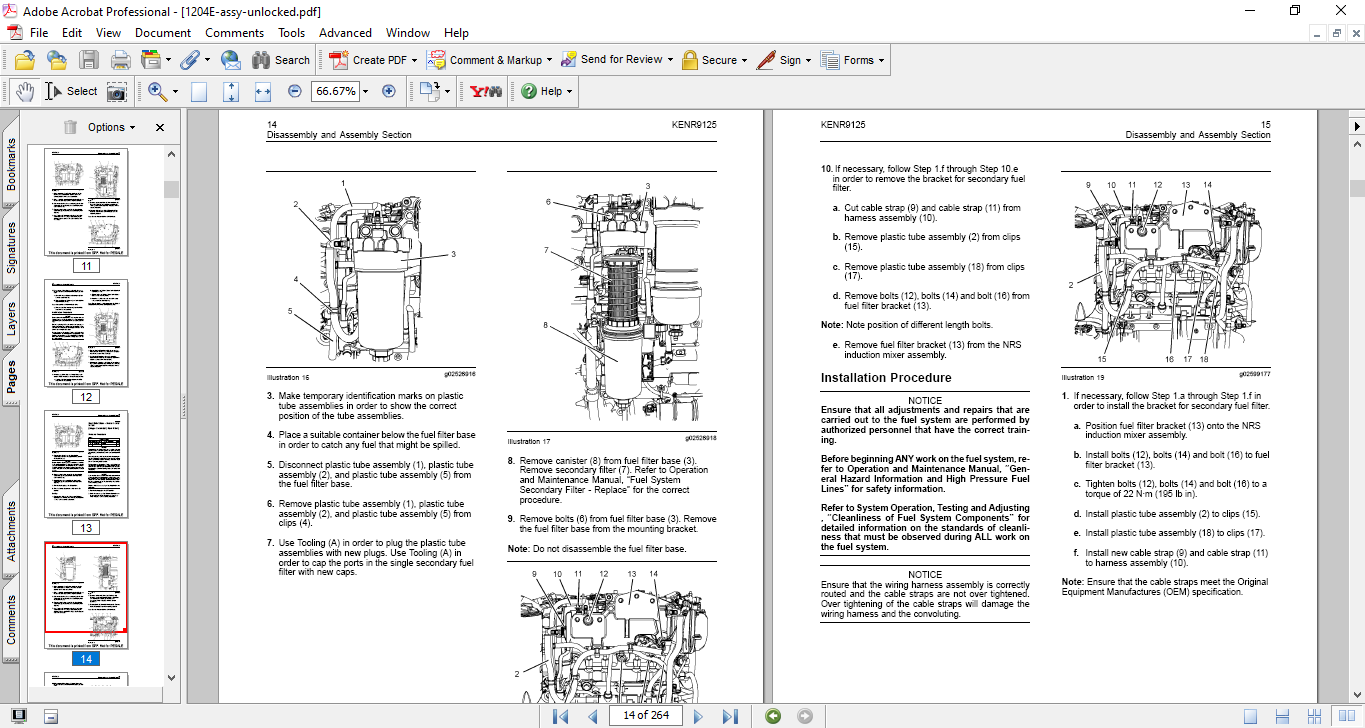 Perkins 1204E-E44TA , Perkins 1204E-E44TTA Disassembly & Assembly Manual - Image 3