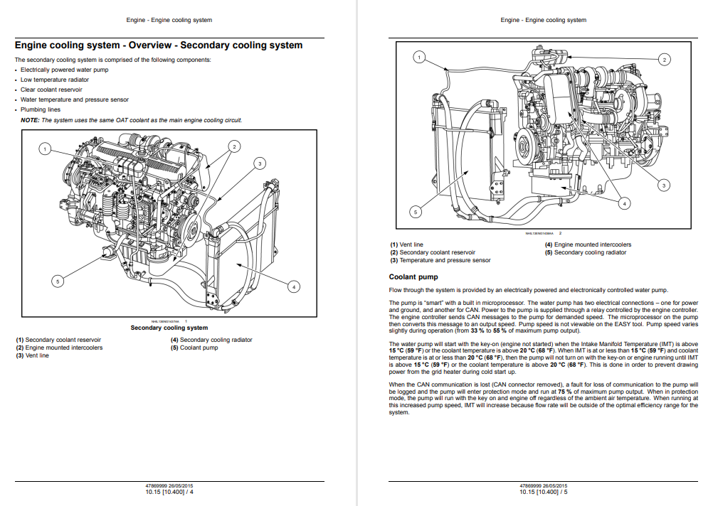 Cursor 13 Two Stage Turbocharger Tier 4B & Stage IV Engine Service Repair Manual - Image 4