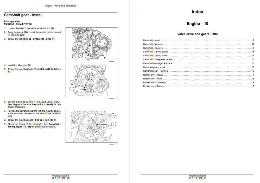 Cursor 13 Two Stage Turbocharger Tier 4B & Stage IV Engine Service Repair Manual - Image 5