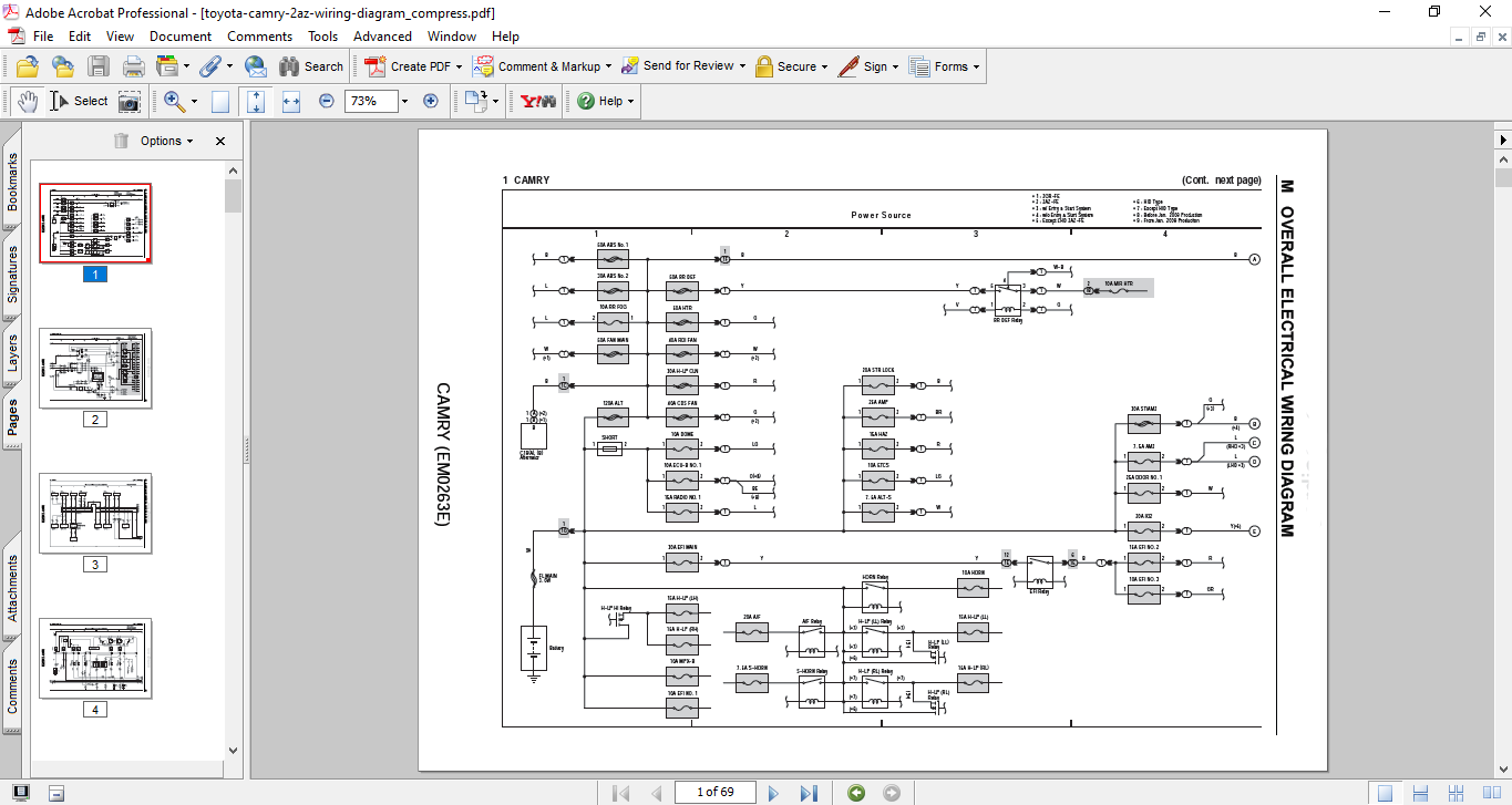 toyota camry 2az engine wiring diagram
