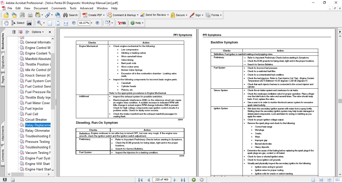 Volvo Penta Efi Diagnostic Workshop Repair Manual - Image 4