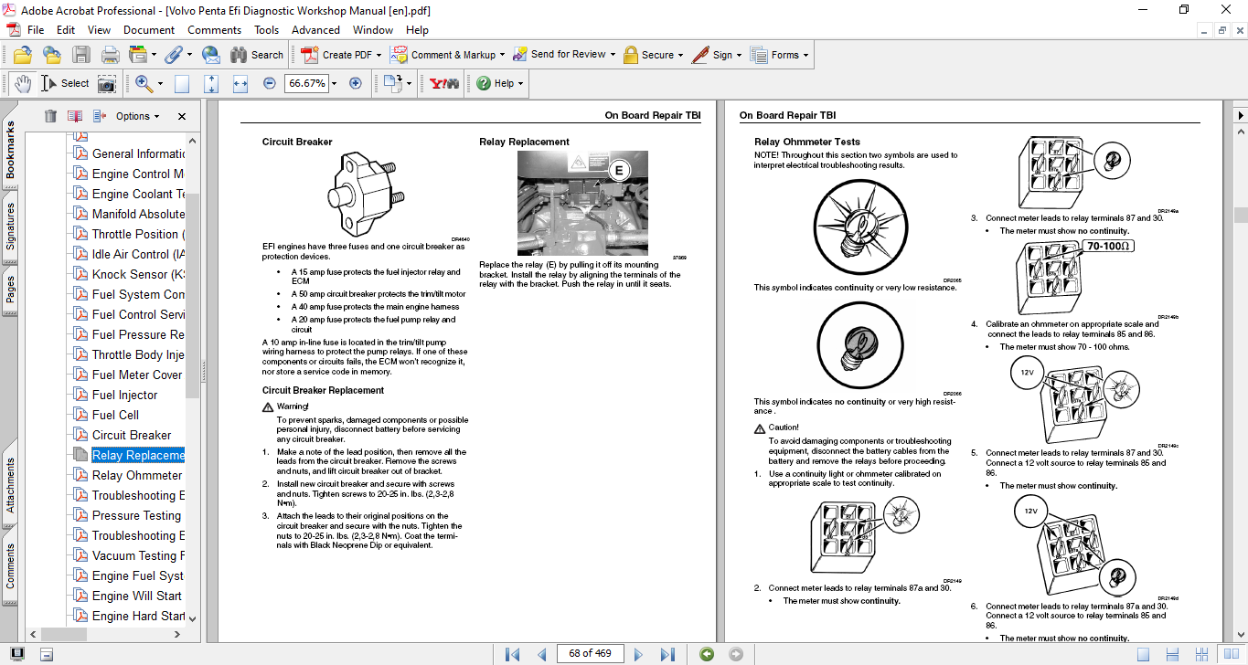 Volvo Penta Efi Diagnostic Workshop Repair Manual - Image 5