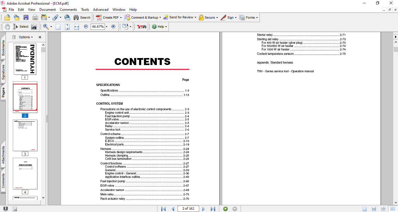 Yanmar TNV series Electronic Control Manual - Image 5