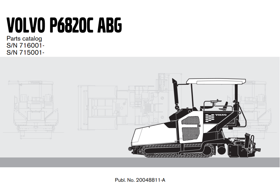 Volvo P6820C ABG Pavar Parts Catalog - Image 2