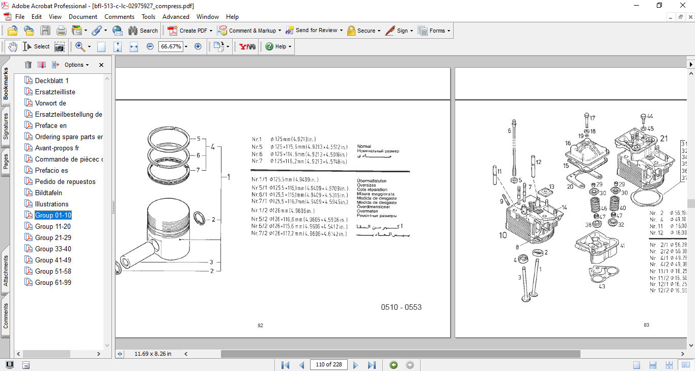 Deuts BFL 513, C, LC Engine Spare Parts Catalogue - Image 3
