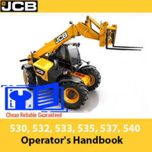 Comprehensive guide for JCB Telehandlers 530-540, providing operational instructions and safety protocols for operators
