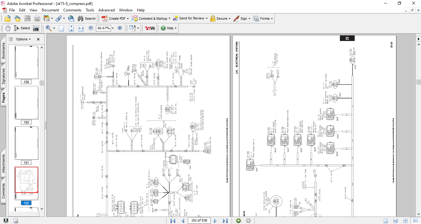 Kobelco SK75-8 Excavator Workshop Repair Manual - Image 5