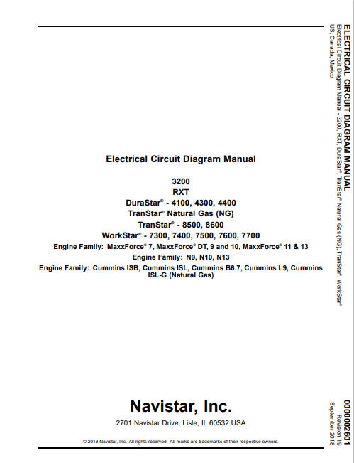 International Truck Full Electrical Circuit Diagram Manual - Image 2