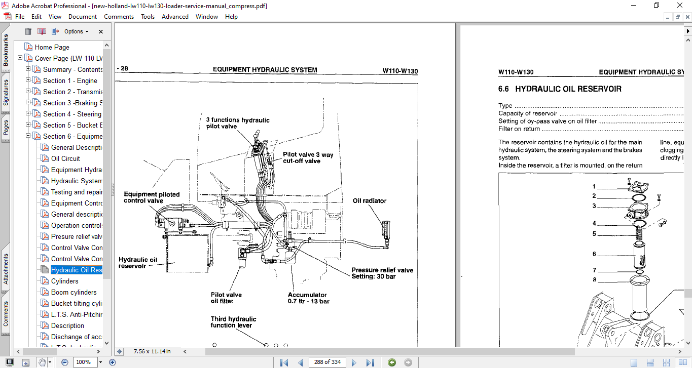 New Holland LW110, New Holland LW130 Loader Service Repair Manual - Image 5