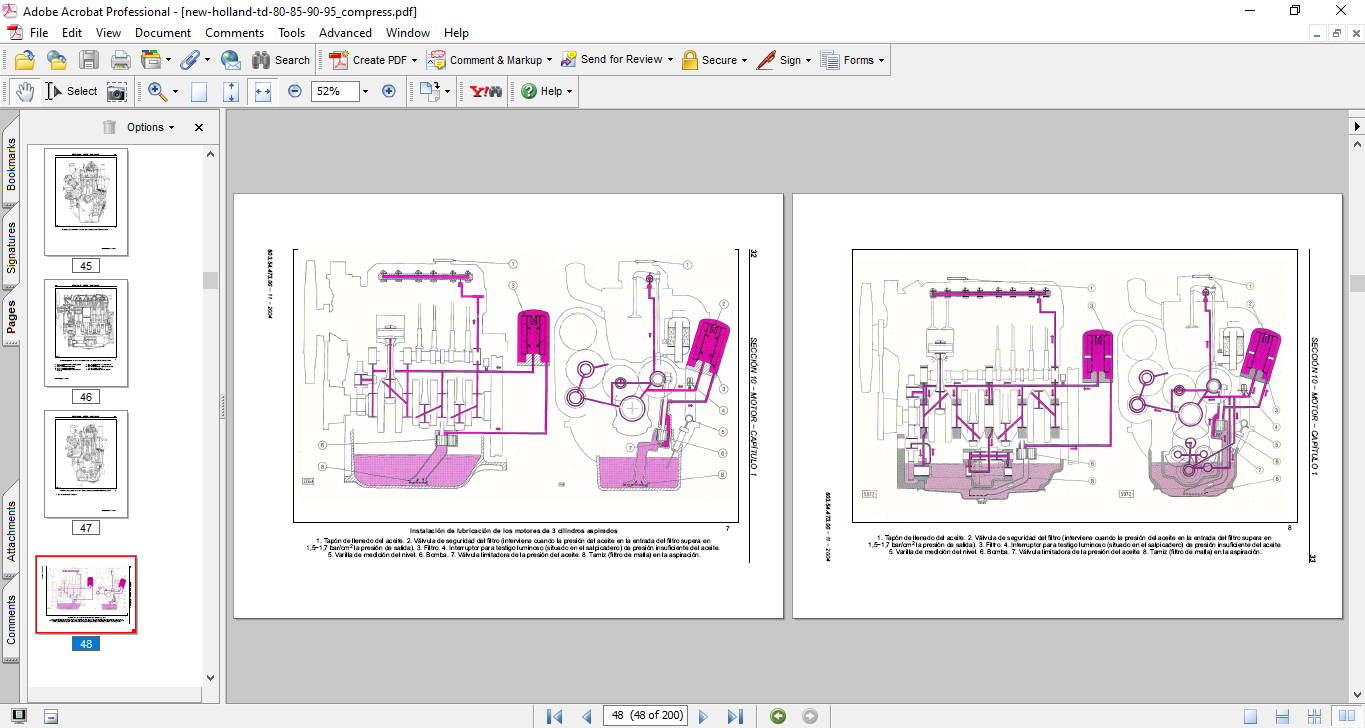 New Holland TD60D, TD70D, TD80D, TD90D, TD95D Tractor Service Repair Manual - Image 3