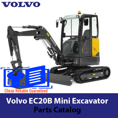 Volvo EC20B Mini Excavator parts catalog, providing essential information on parts and maintenance for optimal performance