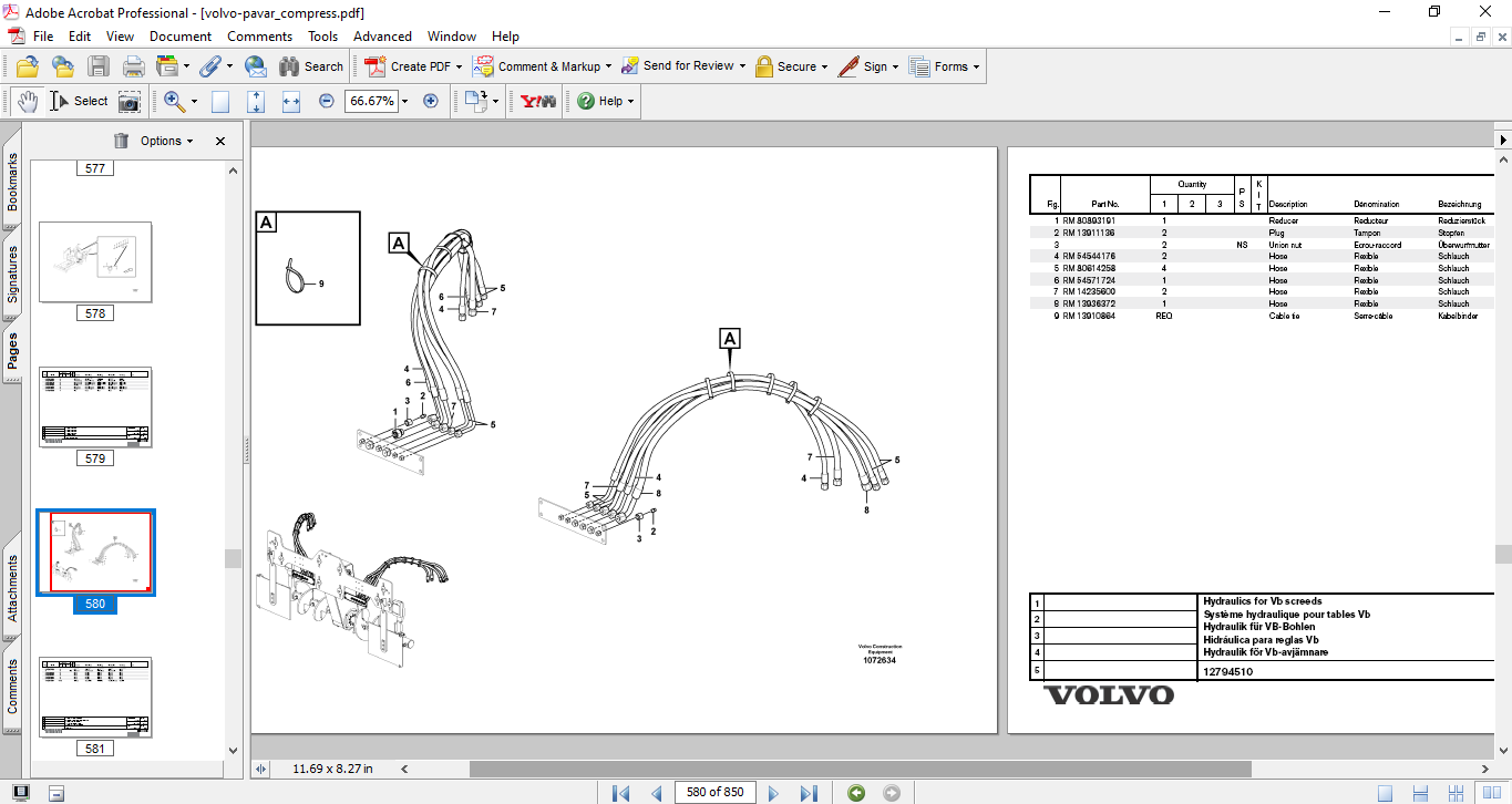 Volvo P6820C ABG Pavar Parts Catalog - Image 5