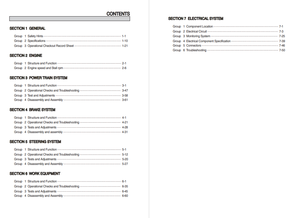 Hyundai HL740-7S Wheel Loader Service Repair Manual - Image 2