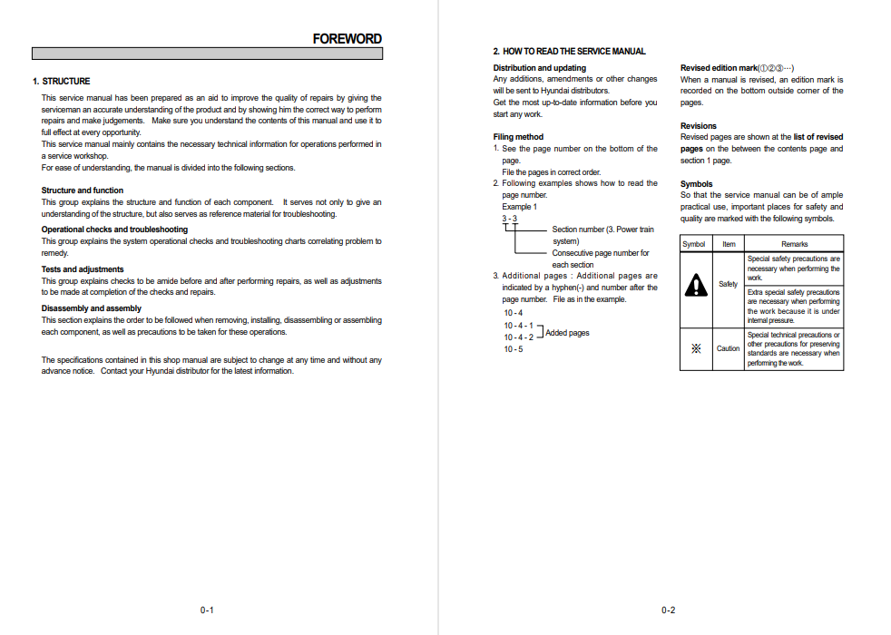 Hyundai HL750TM Wheel Loader Service Repair Manual - Image 2