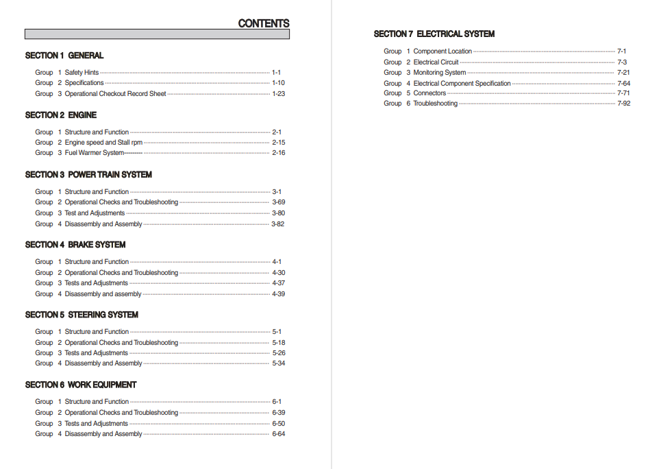 Hyundai HL780-9A Wheel Loader Service Repair Manual - Image 2