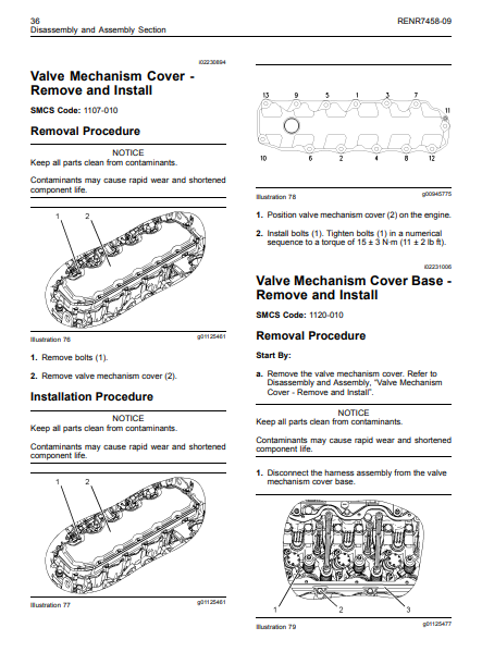 Caterpillar C7 On-highway Engine Disassembly and Assembly Manual - Image 3