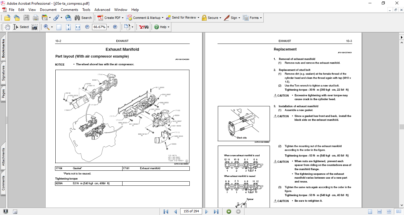 Hino J05E-TA Engine Workshop Repair Manual - Image 4