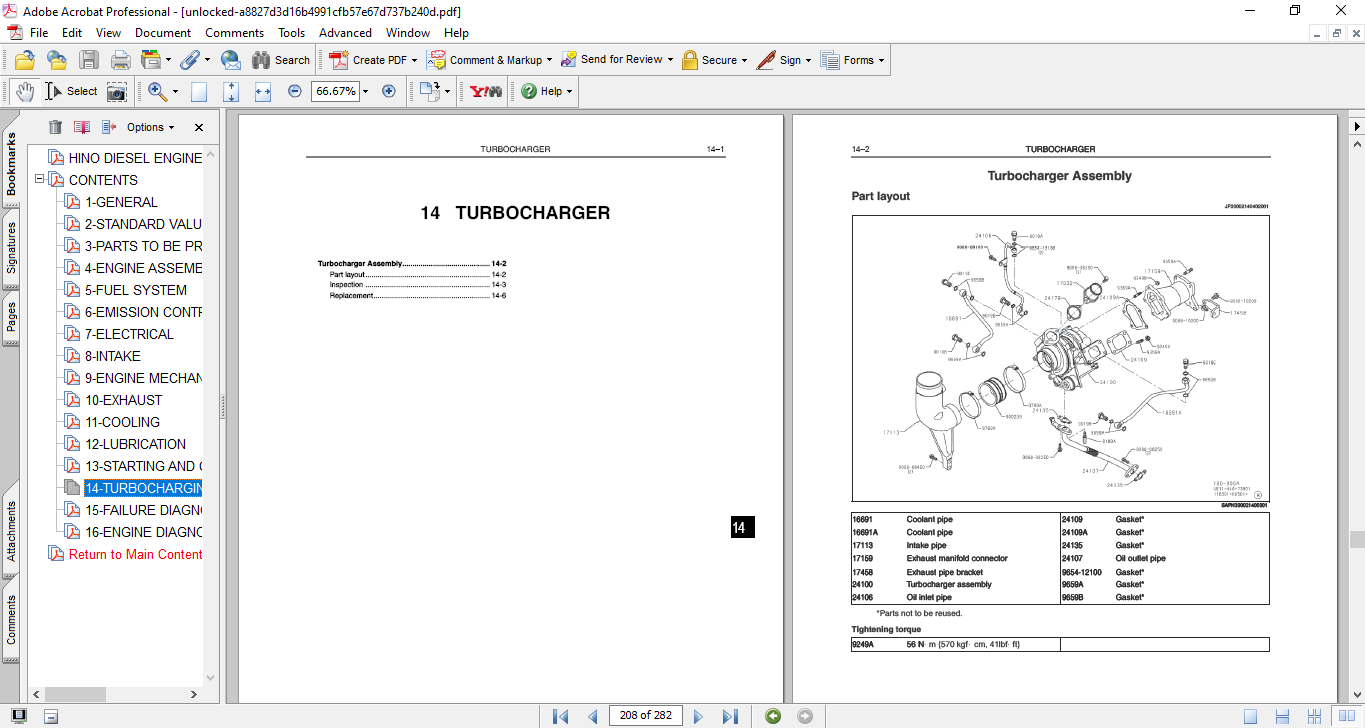 Hino J08E-TM Engine Workshop Repair Manual - Image 5