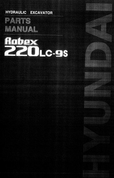 Hyundai Robex 220LC-9S Excavator Parts Manual - Image 2