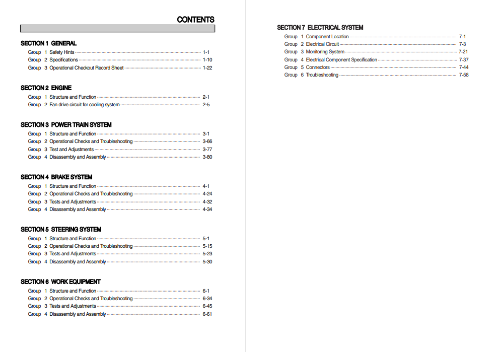 Hyundai HL757TM-7 Wheel Loader Service Repair Manual - Image 2