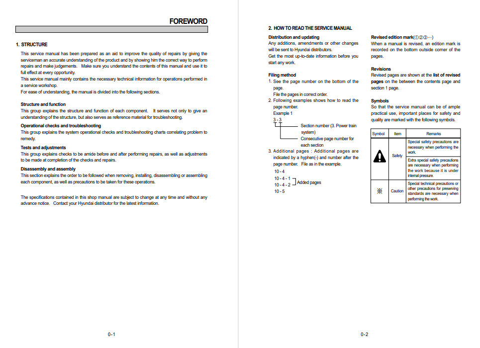 Hyundai HL740-3 Wheel Loader Service Repair Manual - Image 2