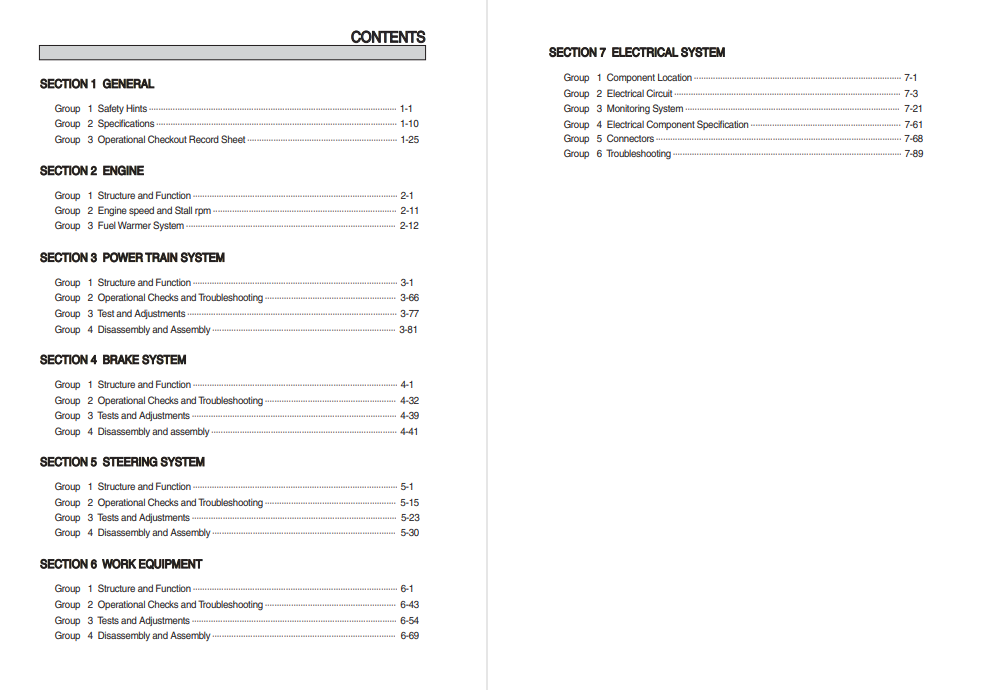 Hyundai HL757-9A Wheel Loader Service Repair Manual - Image 2