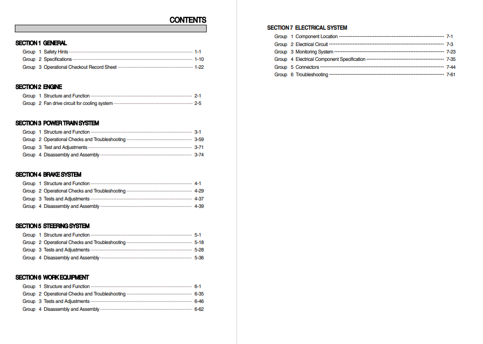 Hyundai HL770-7 Wheel Loader Service Repair Manual - Image 2