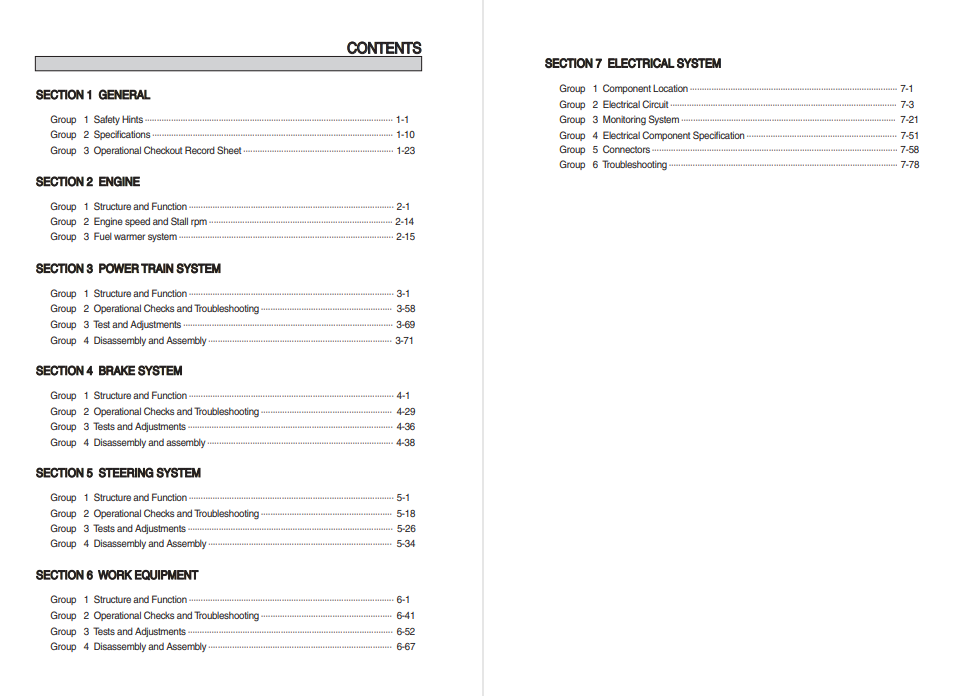 Hyundai HL780-9S Wheel Loader Service Repair Manual - Image 2