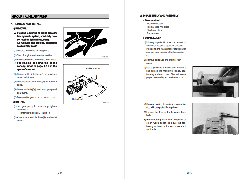 Hyundai HSL650-7 SkidSteer Loader Service Repair Manual - Image 4