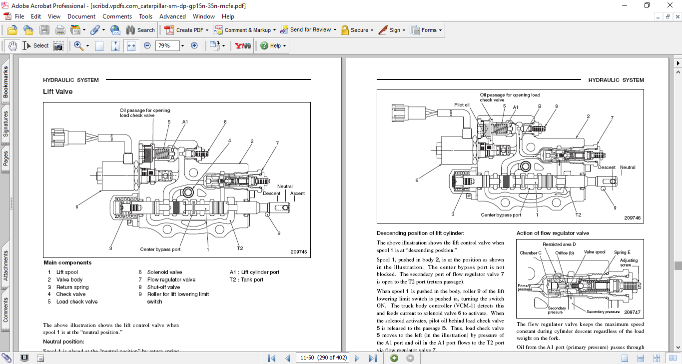 Caterpillar Lift Truck GP and DP Series Service Repair Manual - Image 6