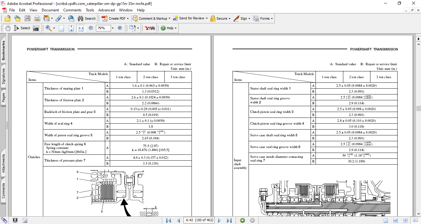 Caterpillar Lift Truck GP and DP Series Service Repair Manual - Image 5