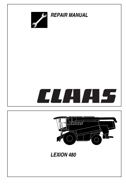 Claas Lexion 480 Service Repair Manual - Image 2