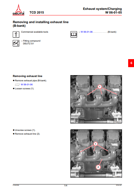 Deuts Engine TCD 2015 Workshop Repair Manual - Image 5