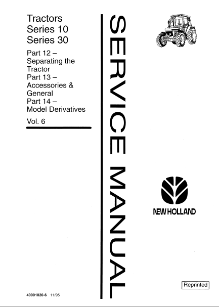 Ford Series 10 and Ford Series 30 Tractor Service Repair Manual - Image 7