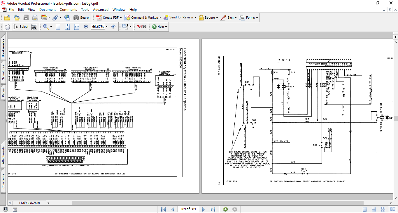 Terex TA30 Dump Truck Maintenance Manual - Image 4