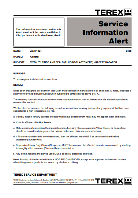 Terex TA30 Dump Truck Maintenance Manual - Image 3