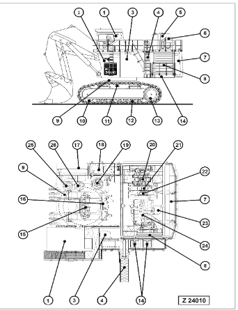 Komatsu PC3000-6 Mining Shovel Workshop Repair Manual - Image 3