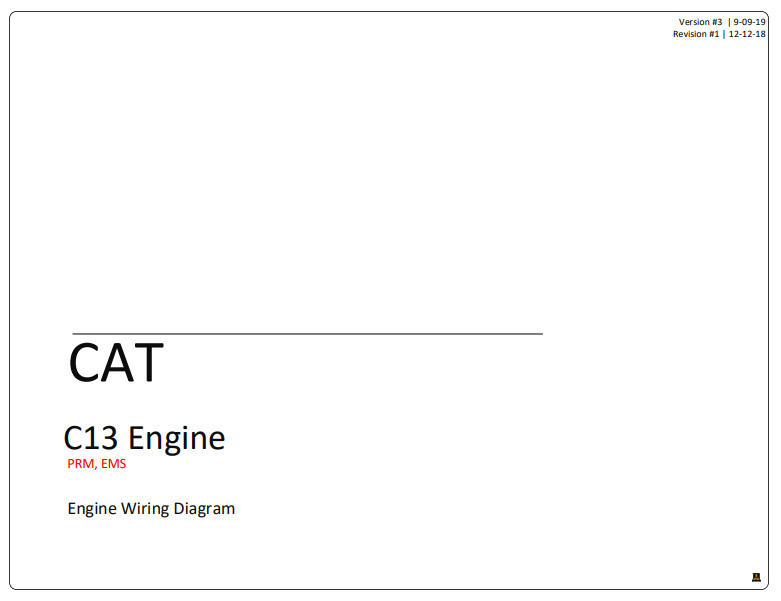Caterpillar C13 Engine Complete Electrical Wiring Diagrams - Image 7