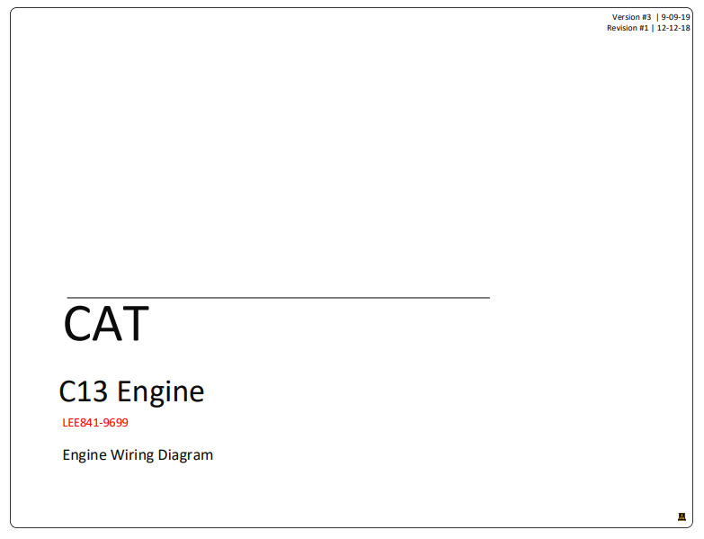 Caterpillar C13 Engine Complete Electrical Wiring Diagrams - Image 9