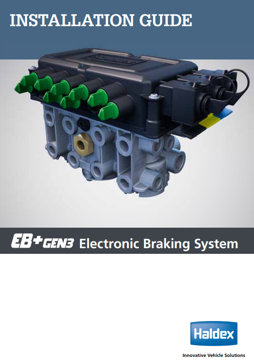 Haldex EB+ GEN3 Electronic Braking System Installation Guide - Image 2