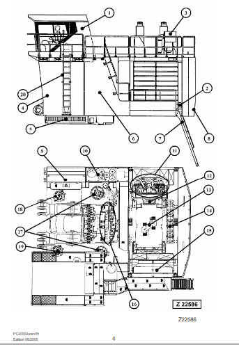 Komatsu PC4000 Mining Shovel General Assembly Procedures - Image 6