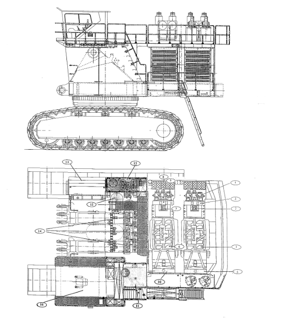 Komatsu PC5500-6 Diesel Mining Shovel Workshop Repair Manual - Image 4